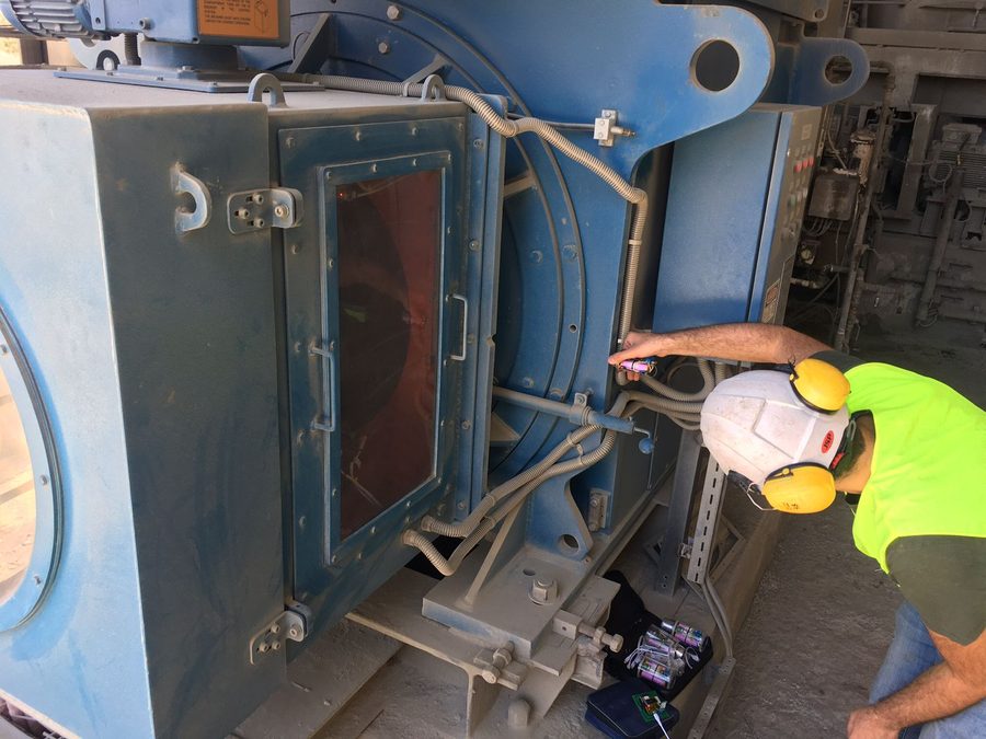 On-site sensor installation on a factory production line
